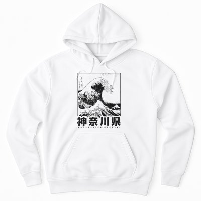Great Wave Off Kanagawa Japan Aesthetic Japanese Art Hoodie