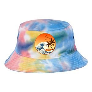 Great Wave Off Kanagawa Tie Dye Newport Bucket Hat