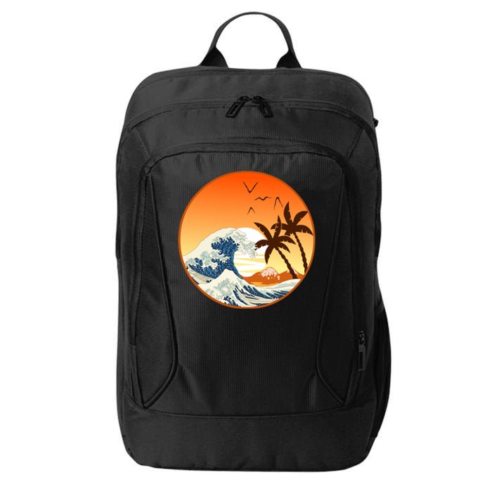 Great Wave Off Kanagawa City Backpack