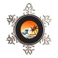 Great Wave Off Kanagawa Metallic Star Ornament