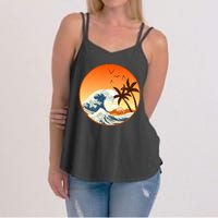 Great Wave Off Kanagawa Women's Strappy Tank