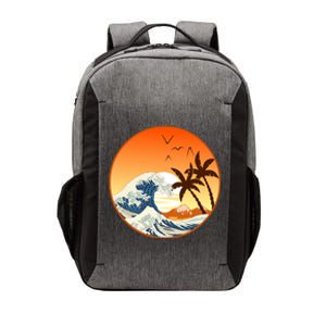 Great Wave Off Kanagawa Vector Backpack