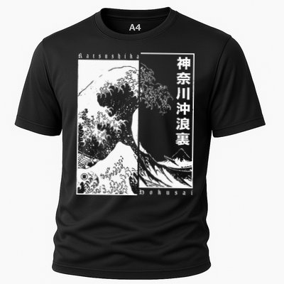 Great Wave Off Kanagawa Japanese Aesthetic Hokusai Performance Shirt