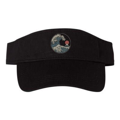 Great Wave Off Kanagawa Japanese Art Aesthetic Tsunami Visor
