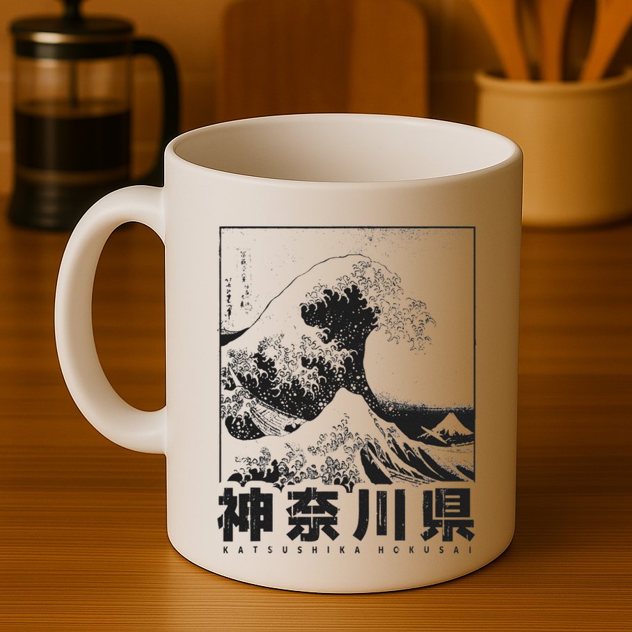 Great Wave Off Kanagawa Japan Aesthetic Japanese Art Mug