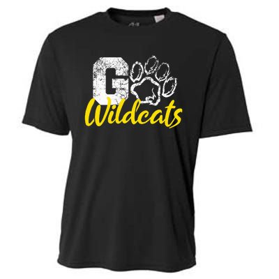 Go Wildcats Purple Cooling Performance Crew T-Shirt