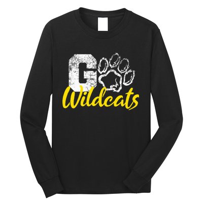 Go Wildcats Purple Long Sleeve Shirt