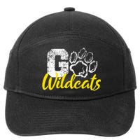 Go Wildcats Purple 7-Panel Snapback Hat