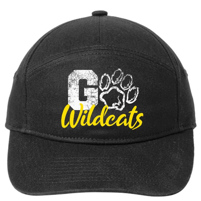 Go Wildcats Purple 7-Panel Snapback Hat