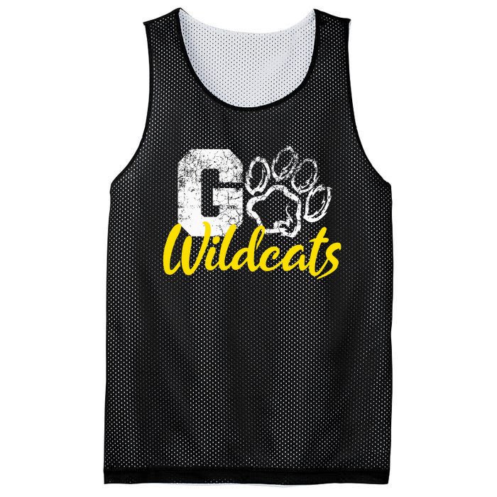 Go Wildcats Purple Mesh Reversible Basketball Jersey Tank