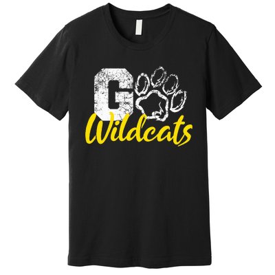 Go Wildcats Purple Premium T-Shirt