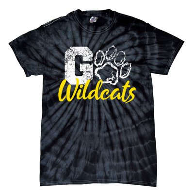 Go Wildcats Purple Tie-Dye T-Shirt