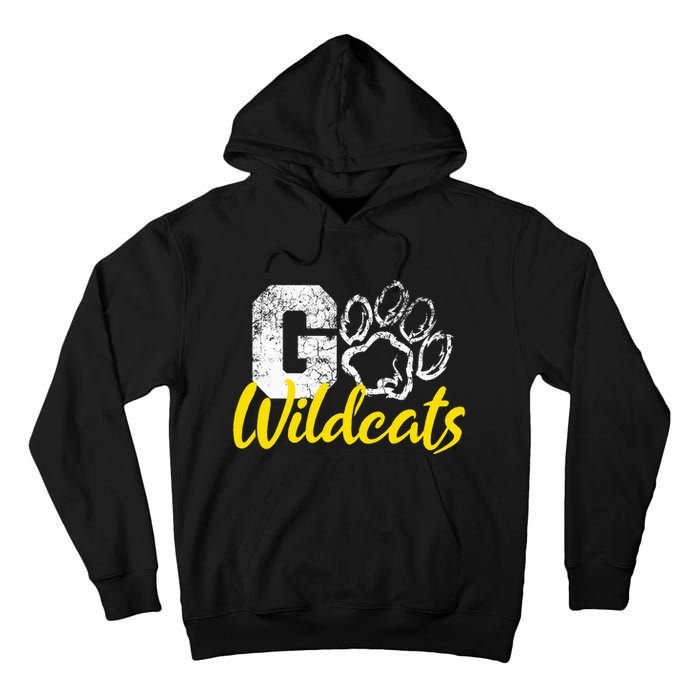 Go Wildcats Purple Tall Hoodie