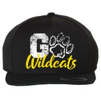 Go Wildcats Purple Wool Snapback Cap