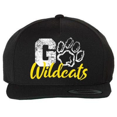 Go Wildcats Purple Wool Snapback Cap