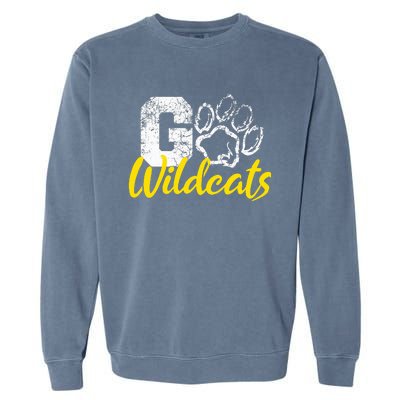 Go Wildcats Purple Garment-Dyed Sweatshirt