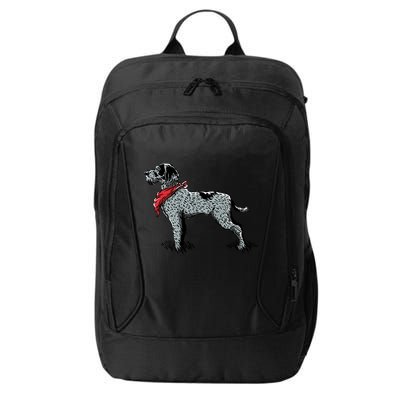 German Wirehaired Pointer City Backpack