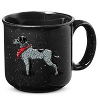 German Wirehaired Pointer 15oz Campfire Ceramic Mug