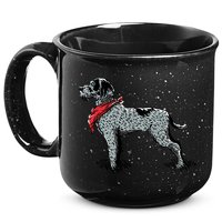 German Wirehaired Pointer 15oz Campfire Ceramic Mug