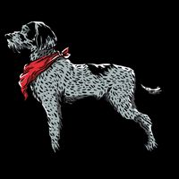German Wirehaired Pointer 16oz Travel Tumbler