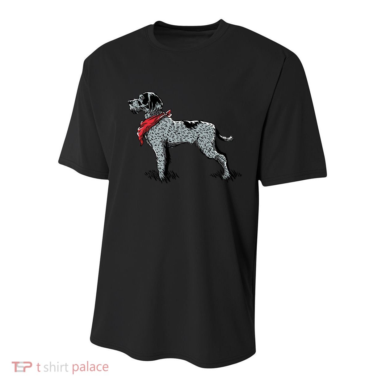 German Wirehaired Pointer Youth Performance Sprint T-Shirt