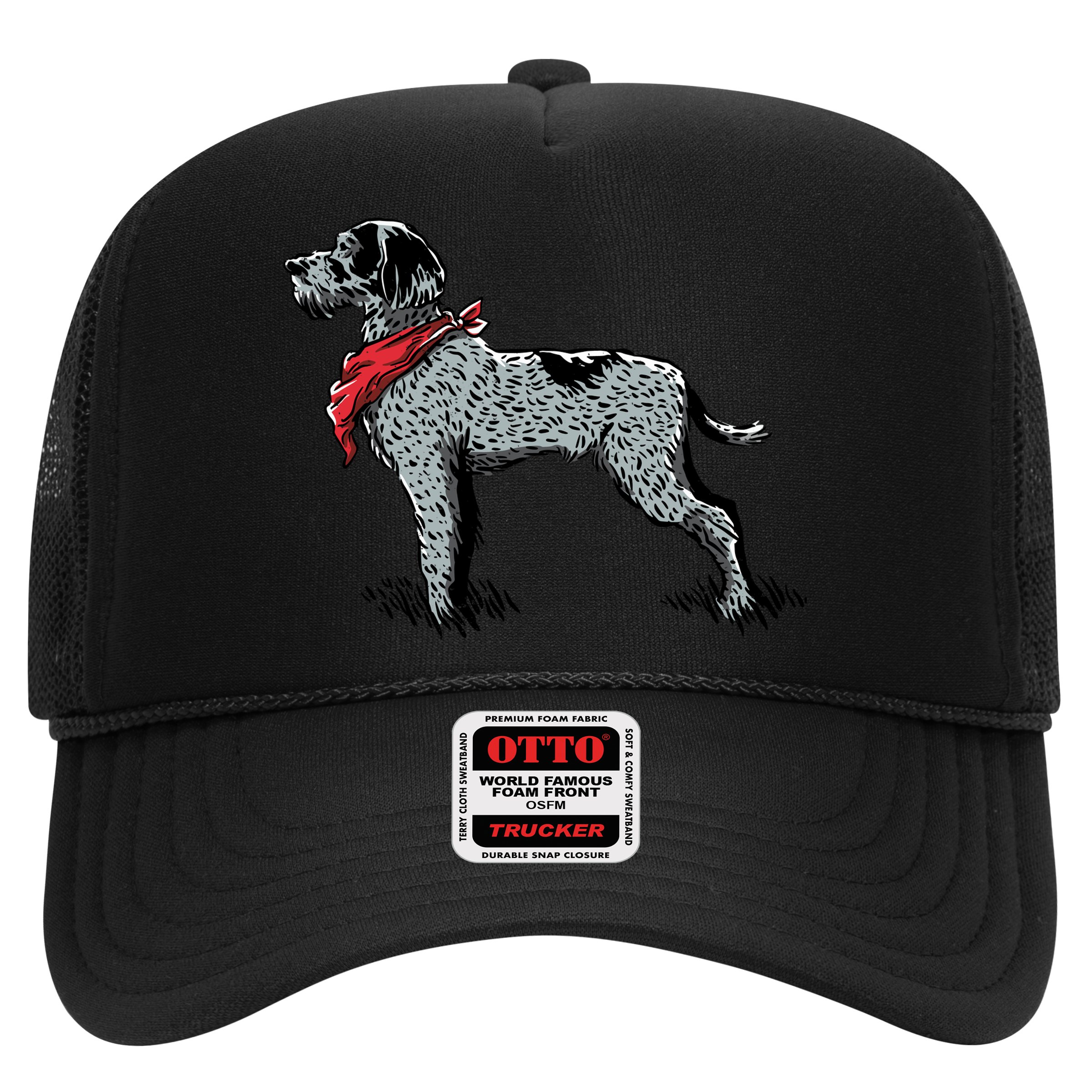 German Wirehaired Pointer Trucker Hat