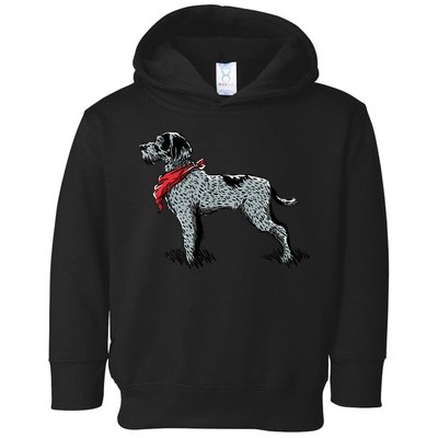 German Wirehaired Pointer Toddler Hoodie