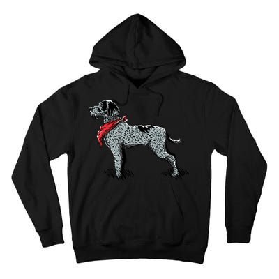 German Wirehaired Pointer Tall Hoodie