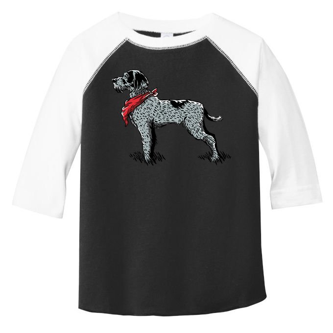 German Wirehaired Pointer Toddler Fine Jersey T-Shirt