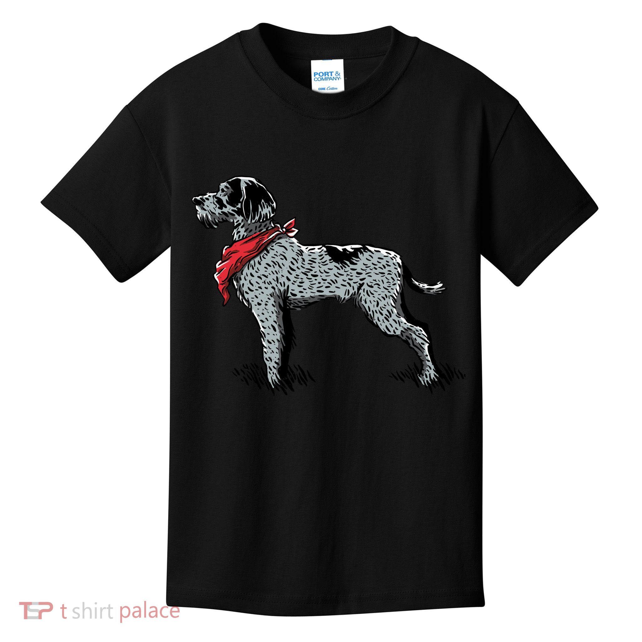 German Wirehaired Pointer Kids T-Shirt