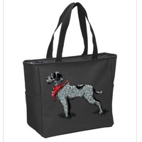 German Wirehaired Pointer Zip Tote Bag