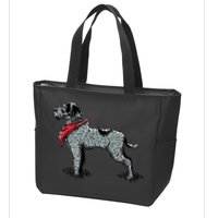 German Wirehaired Pointer Zip Tote Bag