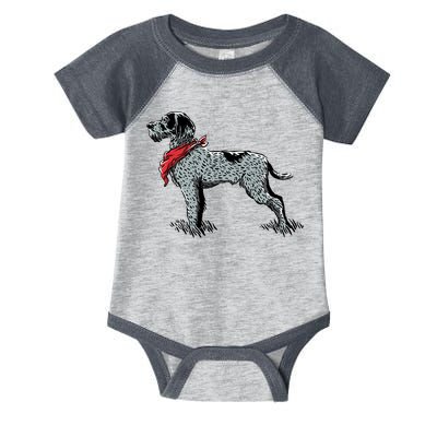 German Wirehaired Pointer Infant Baby Jersey Bodysuit
