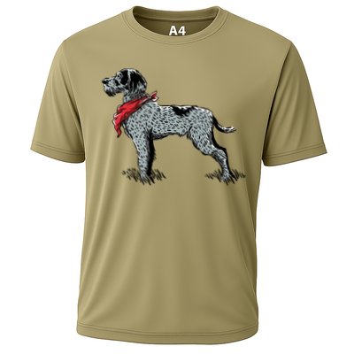 German Wirehaired Pointer Performance Shirt