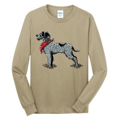 German Wirehaired Pointer Tall Long Sleeve T-Shirt