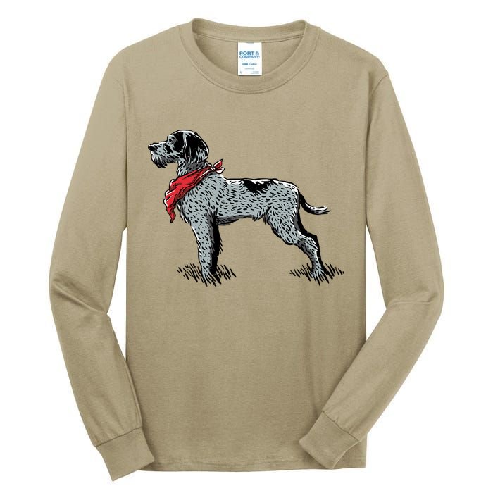 German Wirehaired Pointer Tall Long Sleeve T-Shirt