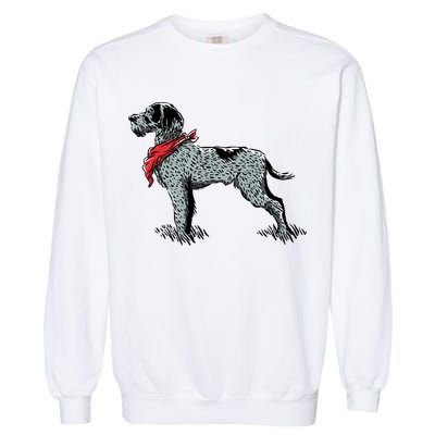 German Wirehaired Pointer Garment-Dyed Sweatshirt