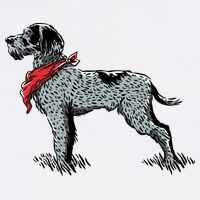 German Wirehaired Pointer Garment-Dyed Sweatshirt