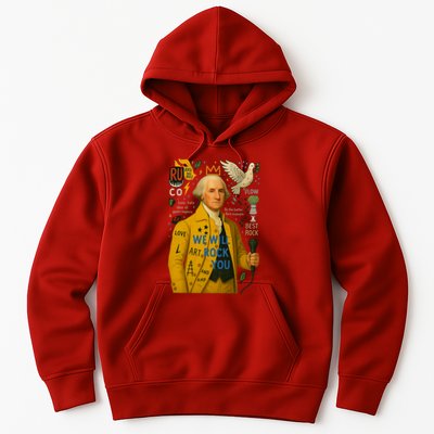 George Washington Pop Art Hoodie