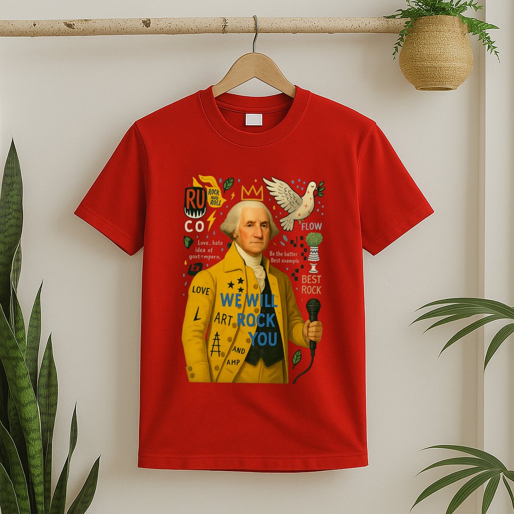 George Washington Pop Art T-Shirt