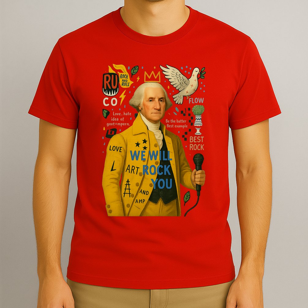 George Washington Pop Art T-Shirt