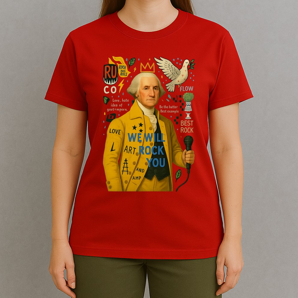 George Washington Pop Art T-Shirt