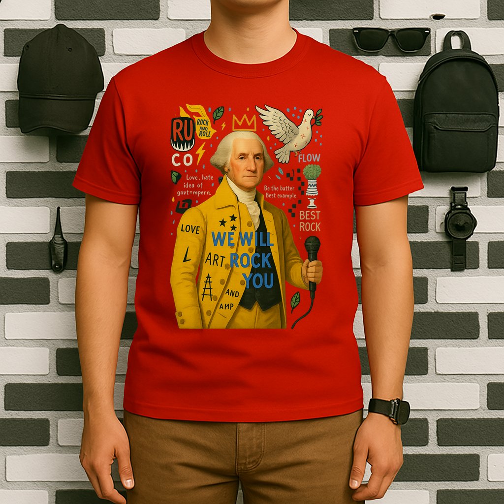 George Washington Pop Art T-Shirt