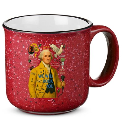 George Washington Pop Art 15oz Campfire Ceramic Mug