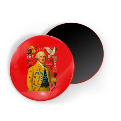 George Washington Pop Art Magnet