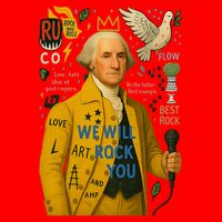 George Washington Pop Art Poster