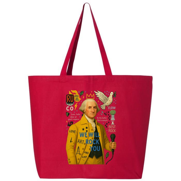 George Washington Pop Art 25L Jumbo Tote