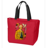 George Washington Pop Art Zip Tote Bag