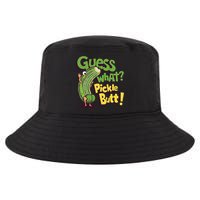 Guess What Pickle Butt! Funny Cucumber Meme Pickle Joke Cool Comfort Performance Bucket Hat