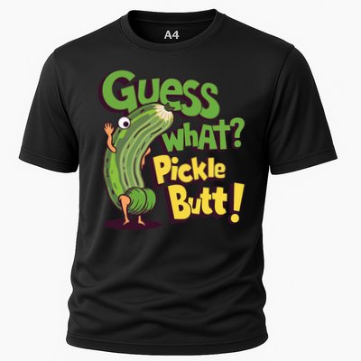 Guess What Pickle Butt! Funny Cucumber Meme Pickle Joke Performance Shirt